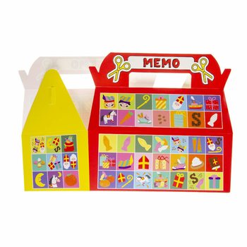 กล่องเมนูอาหาร Sinterklaas เกมความจำ (24 ชิ้น)