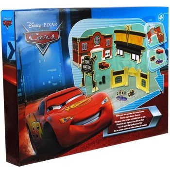 DISNEY CARS - ชุดของเล่นไม้เมกะ "สร้างชุดคาร์สของคุณเอง"