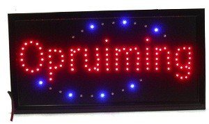 ป้ายไฟโฆษณา LED - เคลียร์สต็อก