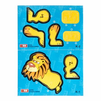 จิ๊กซอว์โฟม 3 มิติ ลายสัตว์ป่า (48 ชิ้น)