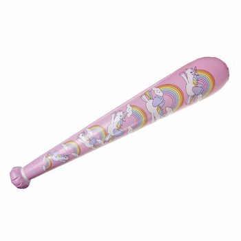 ไม้กระบองยูนิคอร์นเป่าลมขนาดใหญ่ - 85 ซม. - คละสี (12 ชิ้น)