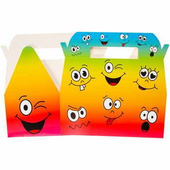กล่องใส่อาหารเด็ก ลายยิ้ม Smiley - 22.5 x 12 x 9.5 ซม. (24 ชิ้น)