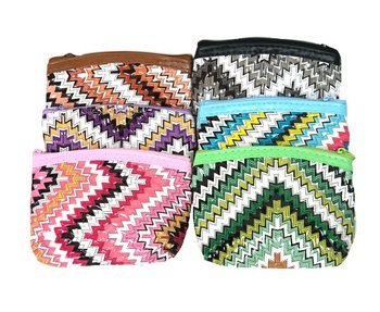 กระเป๋าใส่เหรียญใบเล็กสไตล์อิบิซา (12 ชิ้น)