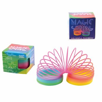 RAINBOW MAGIX สปริงเรนโบว์ / สปริงของเล่นในกล่อง Ø7.5 ซม. (12 ชิ้น)