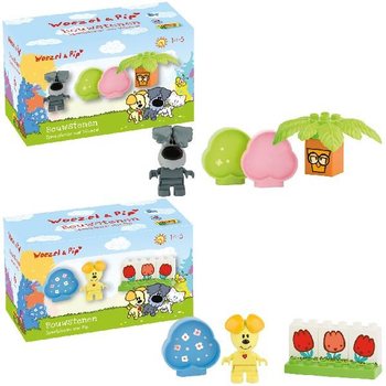 บล็อกตัวต่อ Woezel & Pip - เล่นสนุกไปกับ Woezel (12 ชิ้น)