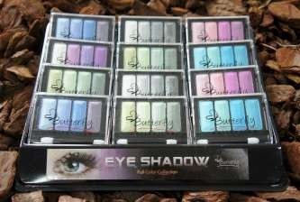 อายแชโดว์คละสี Butterfly (12 ชิ้น)