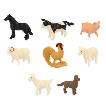 ซองสุ่ม / Blind Bag - ธีม: สัตว์ในฟาร์ม ในกล่องโชว์ (60 ชิ้น)