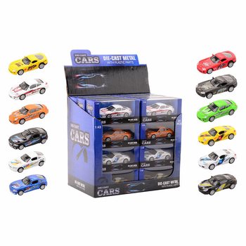รถสปอร์ตไดคาสท์ (DIE CAST), มาตราส่วน 1:43 ในกล่องโชว์ (24 ชิ้น)