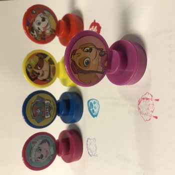 ตรายาง Paw Patrol คละแบบ (36 ชิ้น)