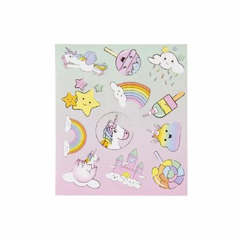 สติกเกอร์ยูนิคอร์น Fun แบบกล่องโชว์ (120 แผ่น)