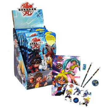 ชุดของขวัญโรงเรียน BAKUGAN ขนาดใหญ่ในดิสเพลย์ (12 ชุด)