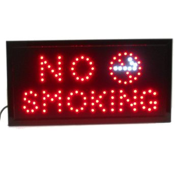 ป้ายไฟโฆษณา LED - NO SMOKING