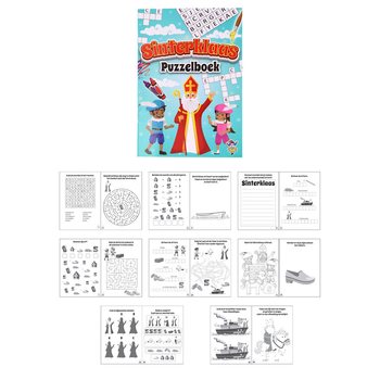 สมุดเกมปริศนาซินเตอร์คลาส Sinterklaas (ชุด 48 เล่ม)
