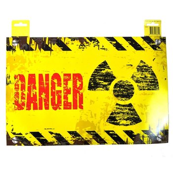 ป้ายตกแต่งประตู - "DANGER" / "KEEP OUT" (12 ชิ้น)