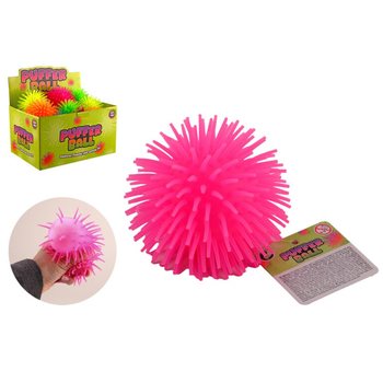 ลูกบอลพัฟเฟอร์ - 9 ซม. - คละสี - ในกล่องโชว์ (24 ชิ้น)