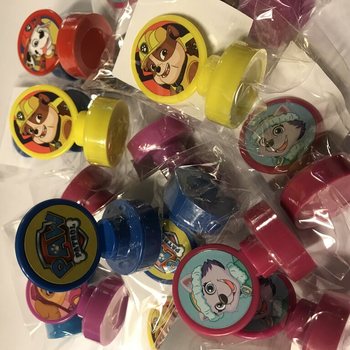 ตรายาง Paw Patrol คละแบบ (36 ชิ้น)