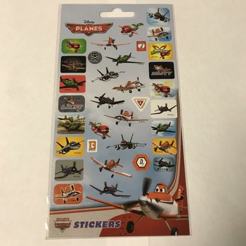 แผ่นสติกเกอร์ ดิสนีย์ เพลนส์ (Disney Planes) ขนาด 20 x 10 ซม. (10 ชิ้น)