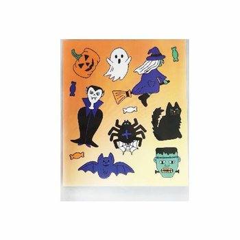 สติกเกอร์แฟนซี ลายฮาโลวีน (120 แผ่น)