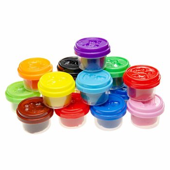 FUN DOUGH - ดินน้ำมัน/ดินปั้นในกระปุก (1 ถุง บรรจุ 15 ชิ้น)