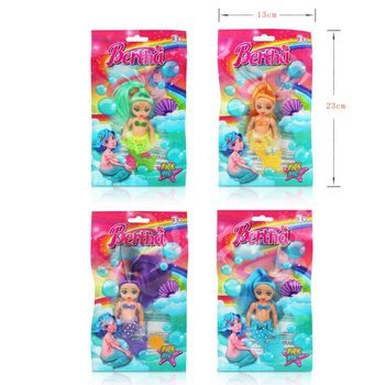 ตุ๊กตานางเงือกในถุงของขวัญ - คละสี (24 ชิ้น)