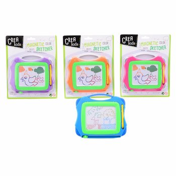 CREA KIDS - กระดานวาดเขียนแม่เหล็กหลากสี (12 ชิ้น)