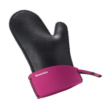KitchenGrips ถุงมือเตาอบเชฟ สีดำ FLXaprene (1 ชิ้น)