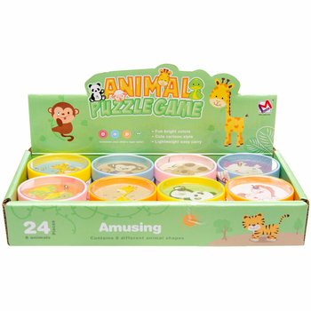 เกมฝึกสมาธิลายสัตว์แสนสนุกในกล่องโชว์ (24 ชิ้น)