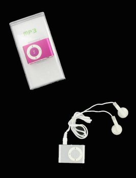 เครื่องเล่น MP3 พร้อมหูฟัง - 4GB (คละสี)