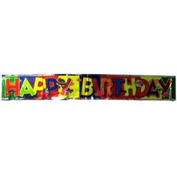 ป้ายแบนเนอร์ HAPPY BIRTHDAY (15 ชิ้น)