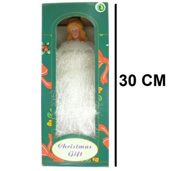 เทวดาคริสต์มาสขนาดใหญ่ 30 ซม. (4 ชิ้น)