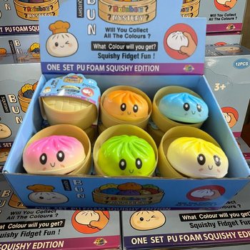 RAGE - สกุชชี่ซาลาเปาเกี๊ยว ขนาดใหญ่ - ONE SET PU FOAM SQUISHY EDITION (12 ชิ้น)
