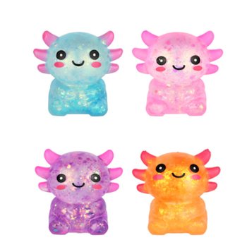 SQUEEZE AXOLOTL - ไส้เจลชูการ์ - ในกล่องดิสเพลย์ (12 ชิ้น)
