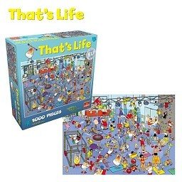 จิ๊กซอว์ That’s Life - ยิม, 1000 ชิ้น (1 ชิ้น)