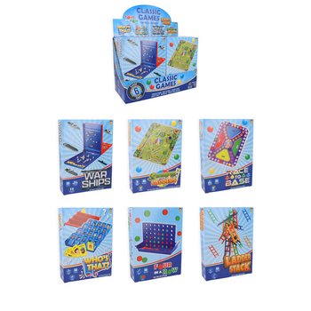 เกมส์เดินทางคลาสสิก - บรรจุกล่องดิสเพลย์ (6 ชิ้น)