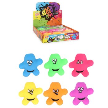 ตุ๊กตาบีบคลายเครียด SQUEEZY SPLAT MAN - คละสี - พร้อมกล่องโชว์ (24 ชิ้น)