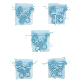 ถุงของขวัญเด็กแรกเกิด - สีฟ้าเบบี้บลู (12 ชิ้น)