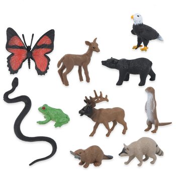 ถุงสุ่มสัตว์ป่า (Blind Bag) พร้อมกล่องโชว์ (60 ชิ้น)