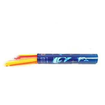 แท่งเรืองแสง Glow Sticks 50 ชิ้นในหลอด 19.5 ซม. (5 แพ็ค)