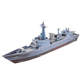 จิ๊กซอว์ 3 มิติขนาดใหญ่ &ndash; เรือรบ 170 Lanzhou (2 ชิ้น)