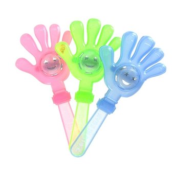 มือตบมีไฟ LED ขนาด 18 ซม. (แพ็ค 12 ชิ้น)