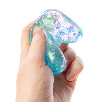 จอยเกมบีบ (Squeeze Gaming Controller) - คละสี - ในกล่องโชว์ (12 ชิ้น)