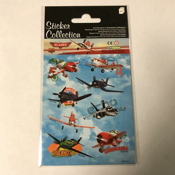 แฑ่ฑสติกเกอร์ Disney Planes 16 x 9 ซม. (10 ชิ้ฑ)