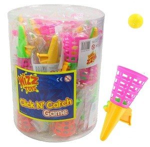 เกมส์ยิงรับลูกบอล Click 'n' Catch ในกระบอก (36 ชิ้น)