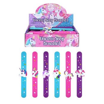 สร้อยข้อมือตบ ลายยูนิคอร์น / Unicorn Snap (24 ชิ้น)