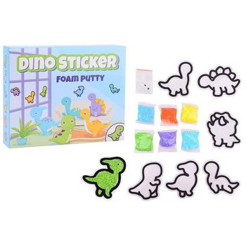 ชุดสติกเกอร์ไดโนเสาร์โฟมพัตตี้ DIY (24 ชิ้น)