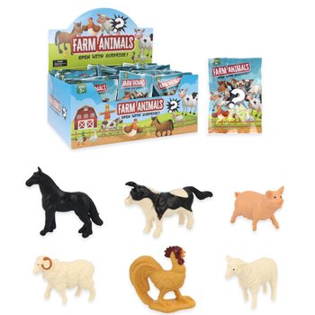 ซองสุ่ม / Blind Bag - ธีม: สัตว์ในฟาร์ม ในกล่องโชว์ (60 ชิ้น)