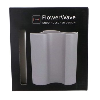 D-ZN - แจกันดอกไม้ FLOWERWAVE - สีขาว (1 ชิ้น)