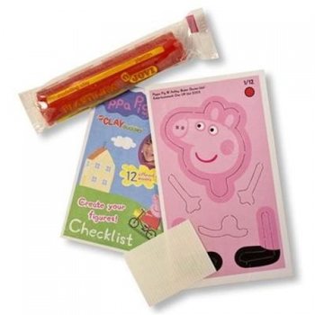 ชุดทำตุ๊กตาดินน้ำมัน เป๊ปป้าพิก (Peppa Pig DIY) (10 ชิ้น)