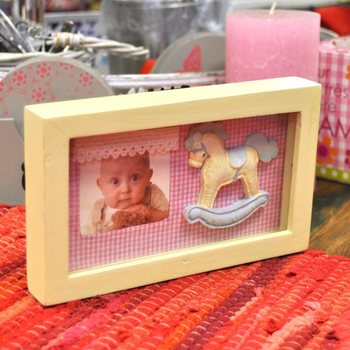 กรอบรูป 3D ไม้สำหรับห้องเด็ก - รุ่น 4 (6 ชิ้น)