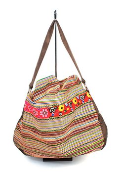B-Fair กระเป๋าอานม้า (Saddle Bag) สีส้ม/เขียว (1 ชิ้น)